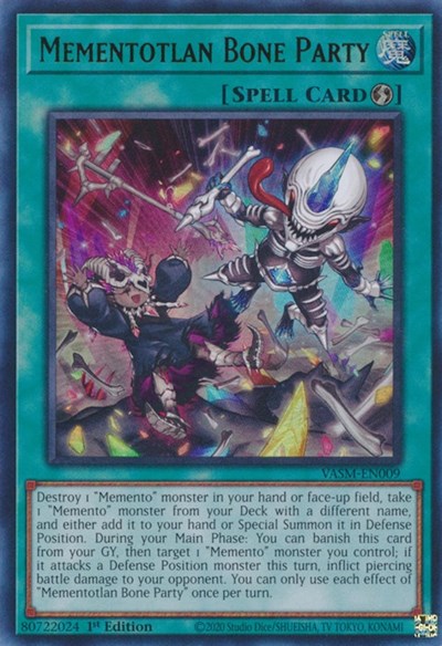 Mementotlan Bone Party (Ultra Rare) [VASM-EN009-UR]