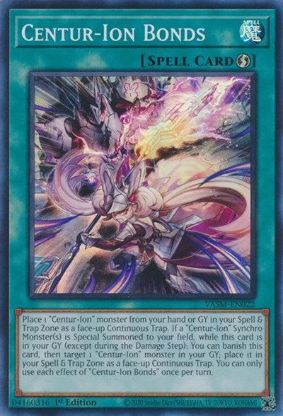 Centur-Ion Bonds (Super Rare) [VASM-EN022-SuR]