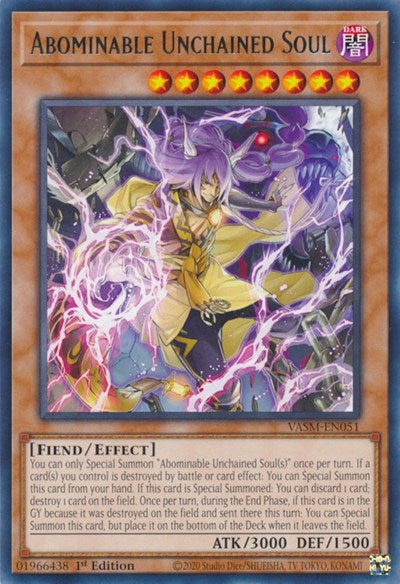 Abominable Unchained Soul (Rare) [VASM-EN051-R]