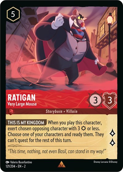 Ratigan - Very Large Mouse [ROF-121]