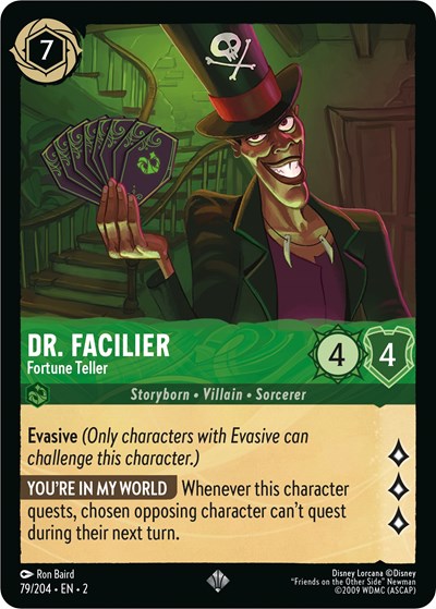 Dr. Facilier - Fortune Teller [ROF-79]