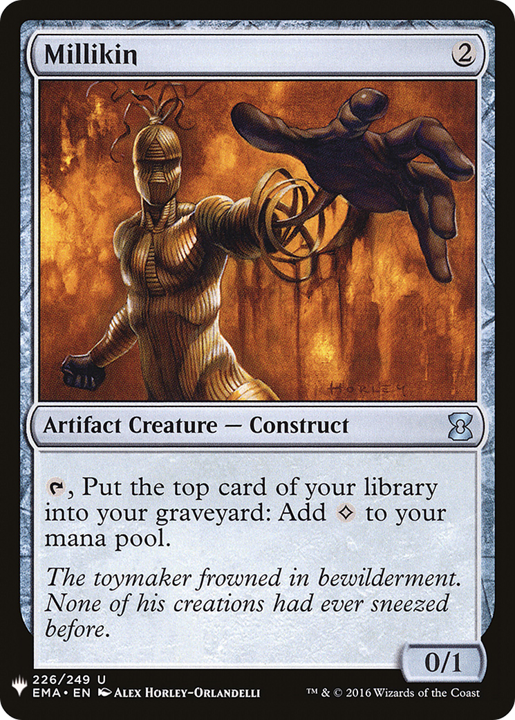 Millikin [PLST-EMA-226]