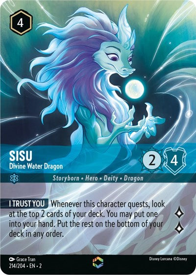 Sisu - Divine Water Dragon - Enchanted [ROF-214]