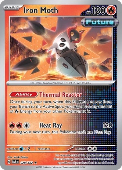 Iron Moth - 028/182 (Rare) [SVP-028-R]