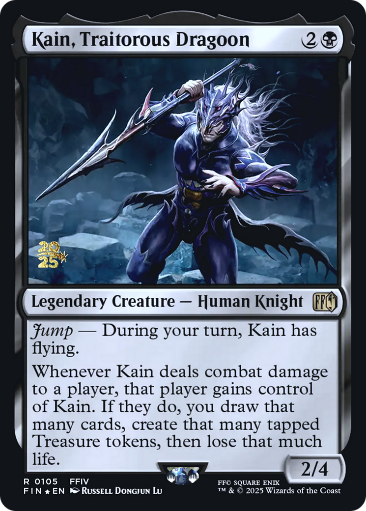 Kain, Traitorous Dragoon - Prerelease Promo [PFIN-105s]