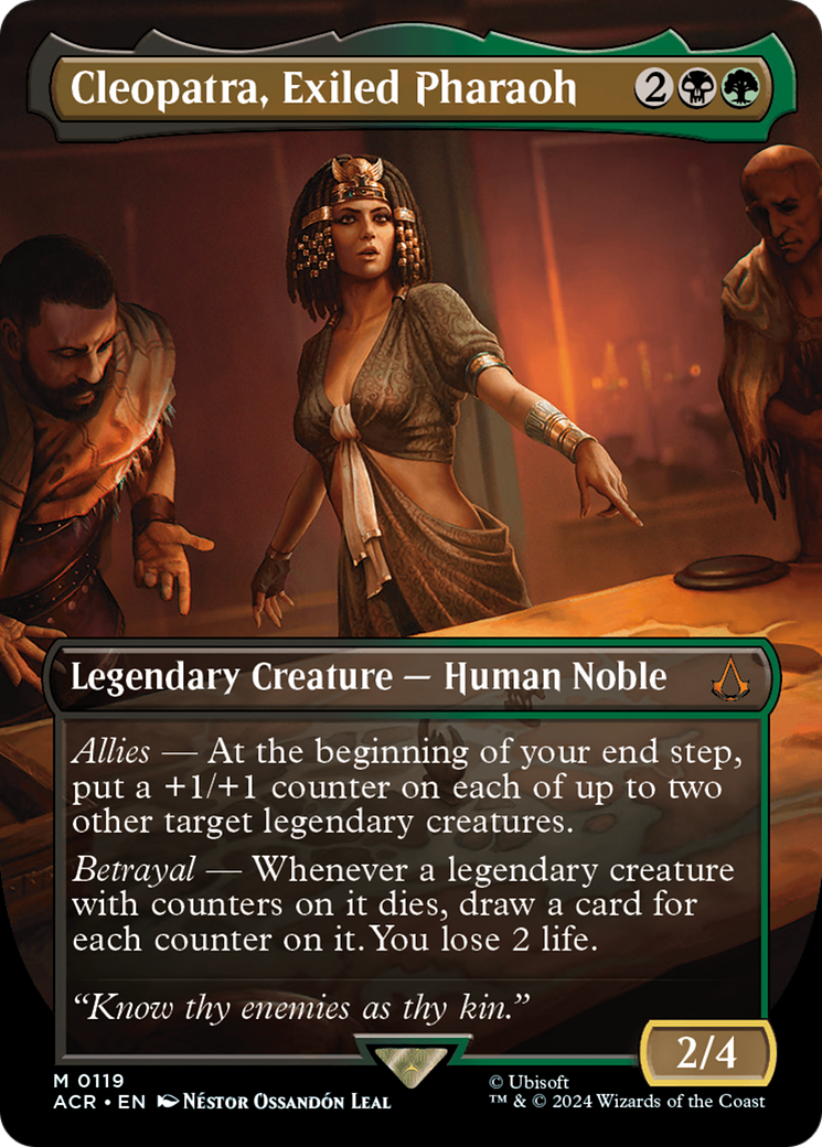 Cleopatra, Exiled Pharaoh - Borderless [ACR-119]