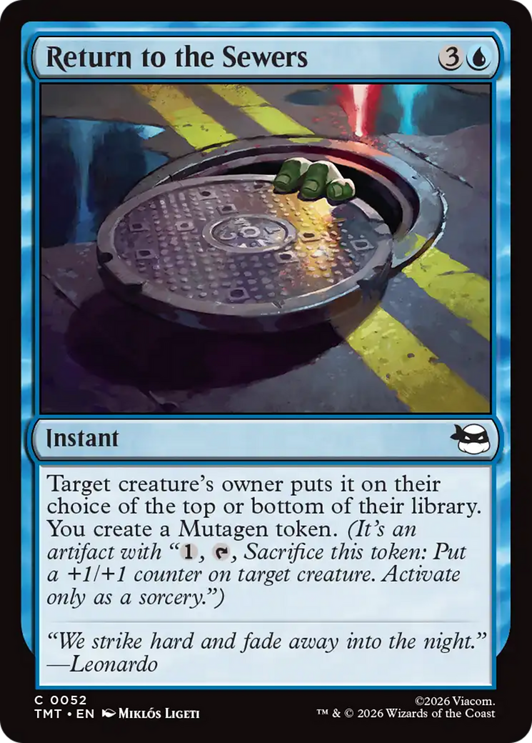 Return to the Sewers [TMT-52]
