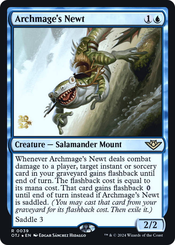 Archmage's Newt - Prerelease Promo [POTJ-39s]