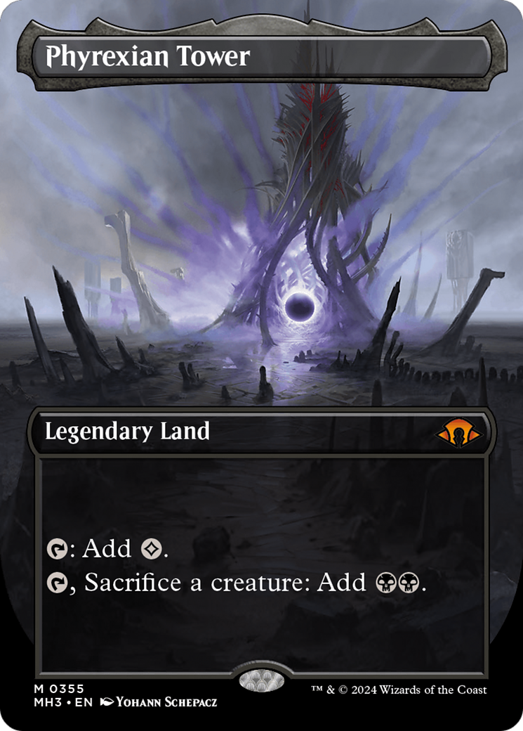 Phyrexian Tower - Borderless [MH3-355]