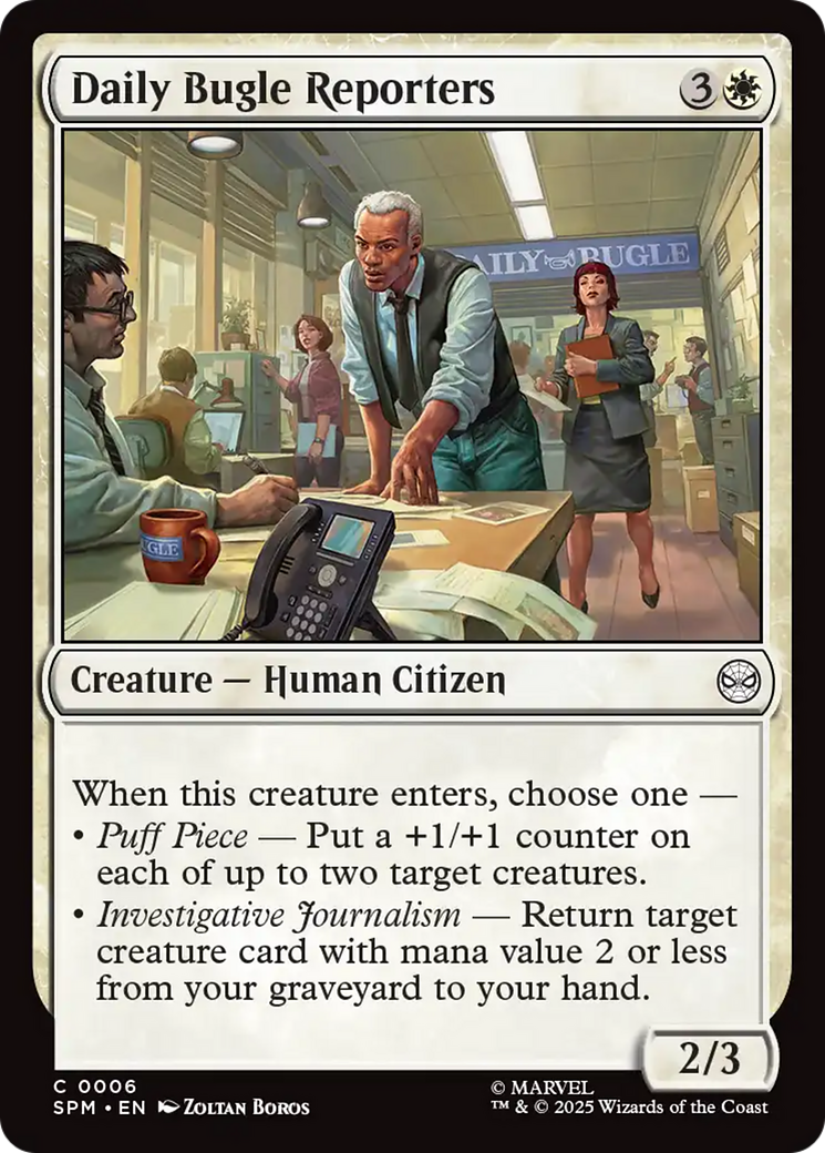 Daily Bugle Reporters [SPM-6]