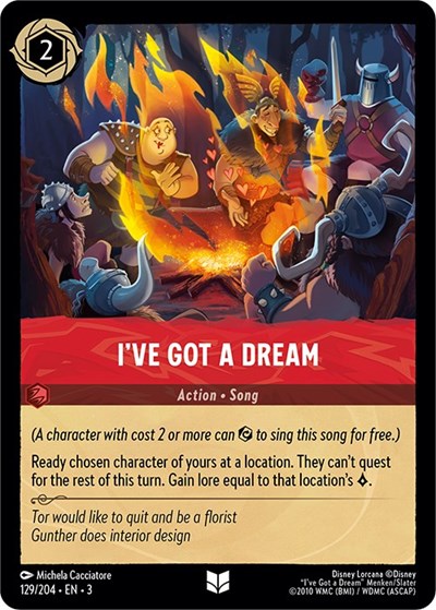 I've Got A Dream [INK-129]