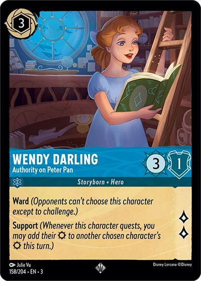 Wendy Darling - Authority on Peter Pan [INK-158]