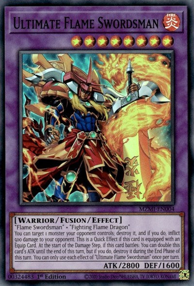 Ultimate Flame Swordsman (Super Rare) [MZMI-EN004-SuR]
