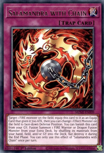 Salamandra with Chain (Rare) [MZMI-EN009-R]