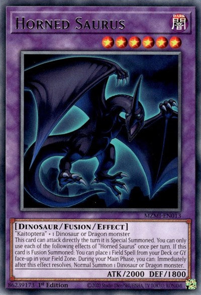 Horned Saurus (Rare) [MZMI-EN013-R]