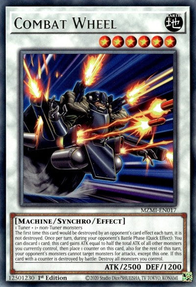 Combat Wheel (Rare) [MZMI-EN017-R]