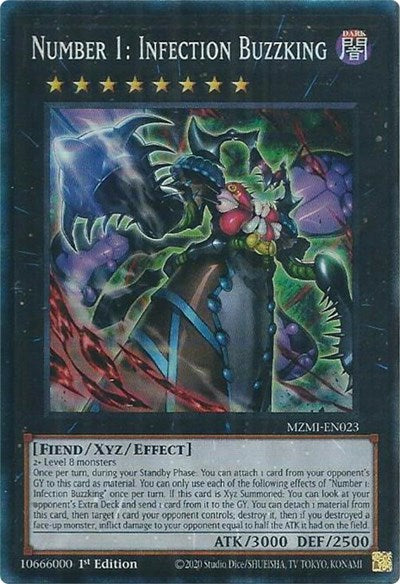 Number 1: Infection Buzzking (Collector's Rare) [MZMI-EN023-CR]