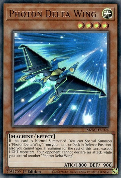 Photon Delta Wing (Ultra Rare) [MZMI-EN024-UR]