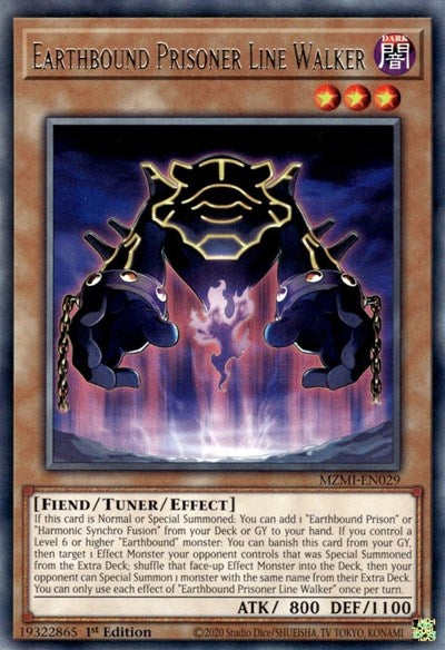 Earthbound Prisoner Line Walker (Rare) [MZMI-EN029-R]