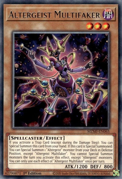 Altergeist Multifaker (Rare) [MZMI-EN065-R]