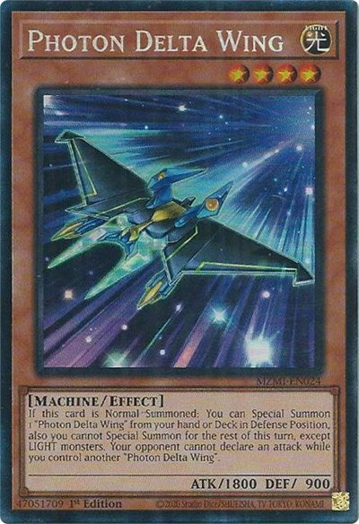 Photon Delta Wing (Collector's Rare) [MZMI-EN024-CR]