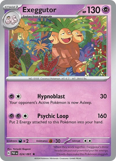 Exeggutor - 024/091 (Rare) [PAF-024-R]