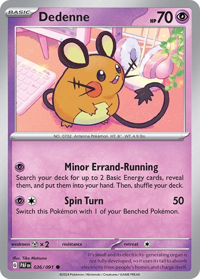 Dedenne - 036/091 (Common) [PAF-036-C]