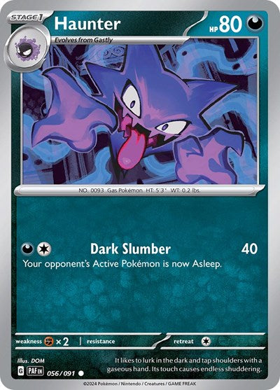 Haunter - 056/091 (Common) [PAF-056-C]