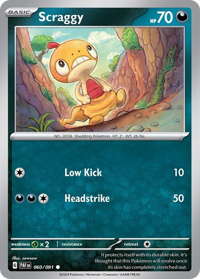 Scraggy - 060/091 (Common) [PAF-060-C]