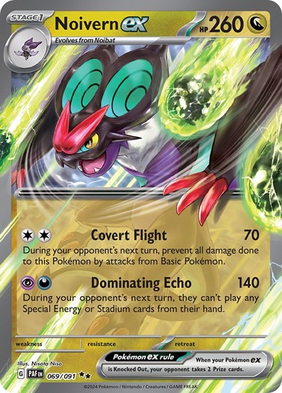 Noivern ex - 069/091 (Double Rare) [PAF-069-DR]