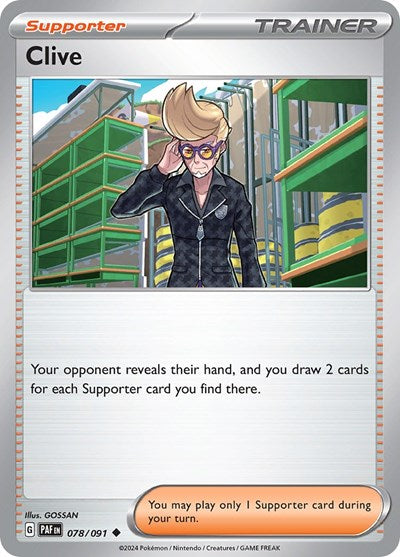 Clive - 078/091 (Uncommon) [PAF-078-U]