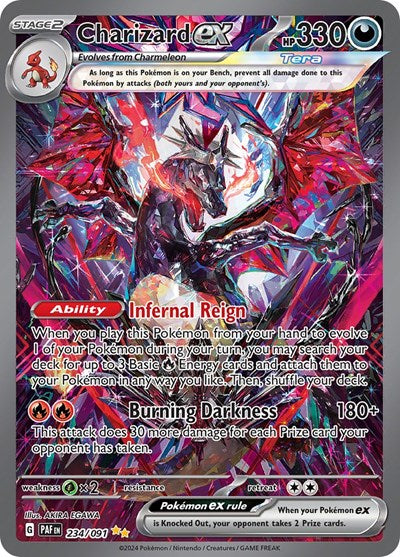 Charizard ex - 234/091 (Special Illustration Rare) [PAF-234-SIR]