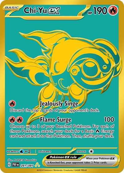 Chi-Yu ex - 241/091 (Hyper Rare) [PAF-241-HYR]