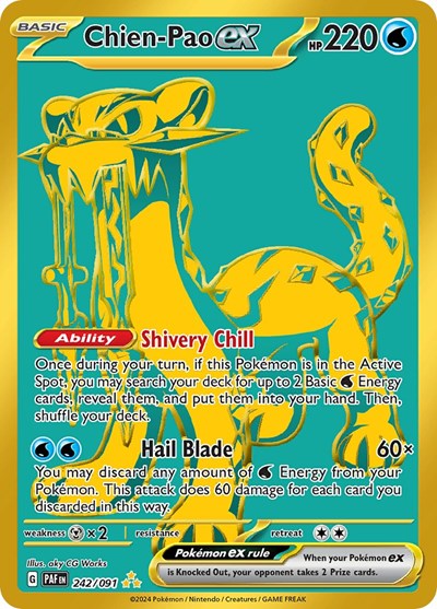 Chien-Pao ex - 242/091 (Hyper Rare) [PAF-242-HYR]
