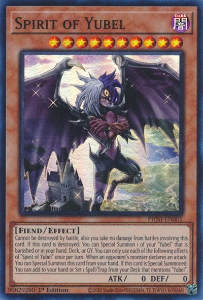 Spirit of Yubel (Super Rare) [PHNI-EN001-SuR]