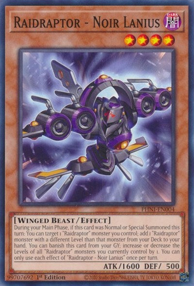 Raidraptor - Noir Lanius (Common) [PHNI-EN004-C]