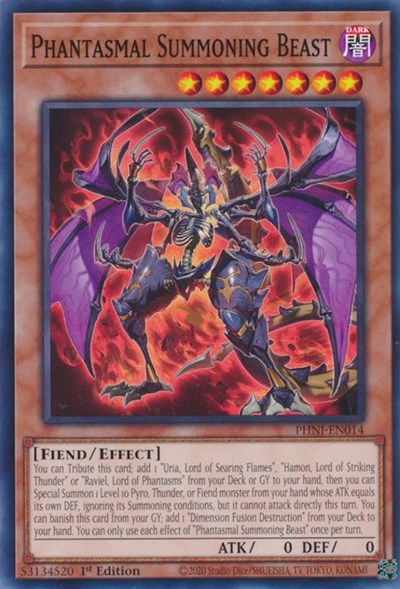 Phantasmal Summoning Beast (Common) [PHNI-EN014-C]