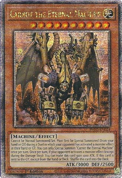Carnot the Eternal Machine (Quarter Century Secret Rare) [PHNI-EN024-QCSR]