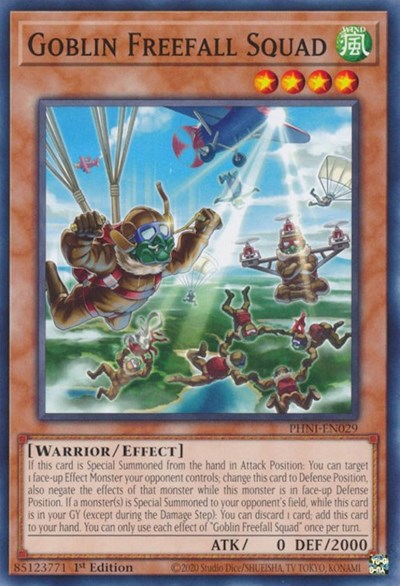 Goblin Freefall Squad (Common) [PHNI-EN029-C]
