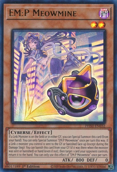 EM:P Meowmine (Ultra Rare) [PHNI-EN032-UR]