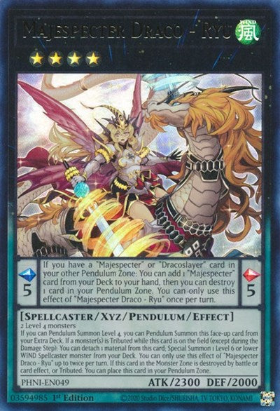 Majespecter Draco - Ryu (Ultra Rare) [PHNI-EN049-UR]