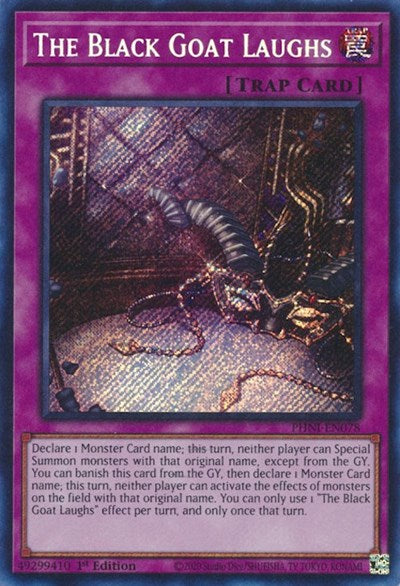 The Black Goat Laughs (Secret Rare) [PHNI-EN078-SeR]