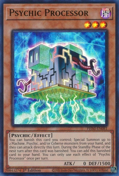 Psychic Processor (Ultra Rare) [PHNI-EN081-UR]