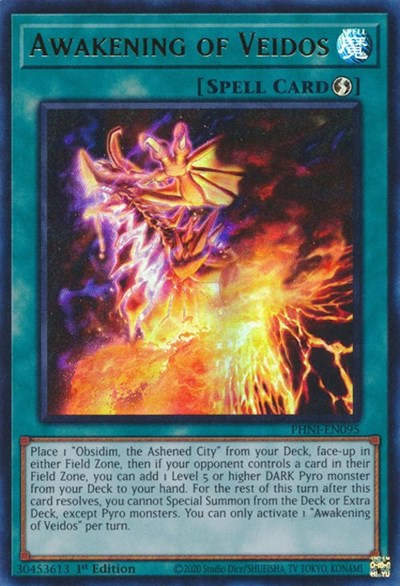 Awakening of Veidos (Ultra Rare) [PHNI-EN095-UR]