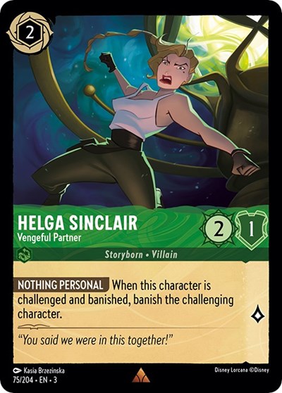 Helga Sinclair - Vengeful Partner [INK-75]