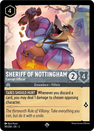 Sheriff of Nottingham - Corrupt Official [INK-191]