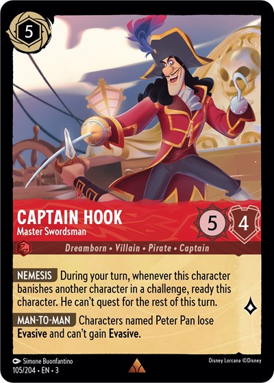 Captain Hook - Master Swordsman [INK-105]