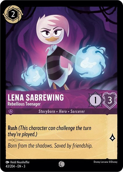 Lena Sabrewing - Rebellious Teenager [INK-43]