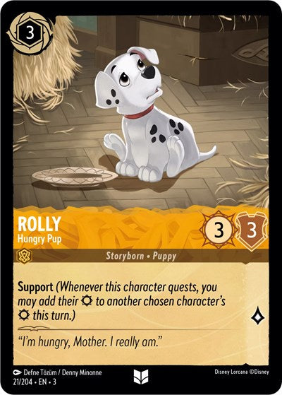Rolly - Hungry Pup [INK-21]
