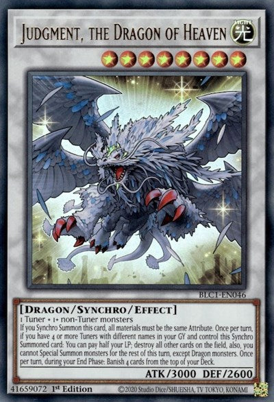 Judgment, the Dragon of Heaven (Ultra Rare) [BLC1-EN046-UR]